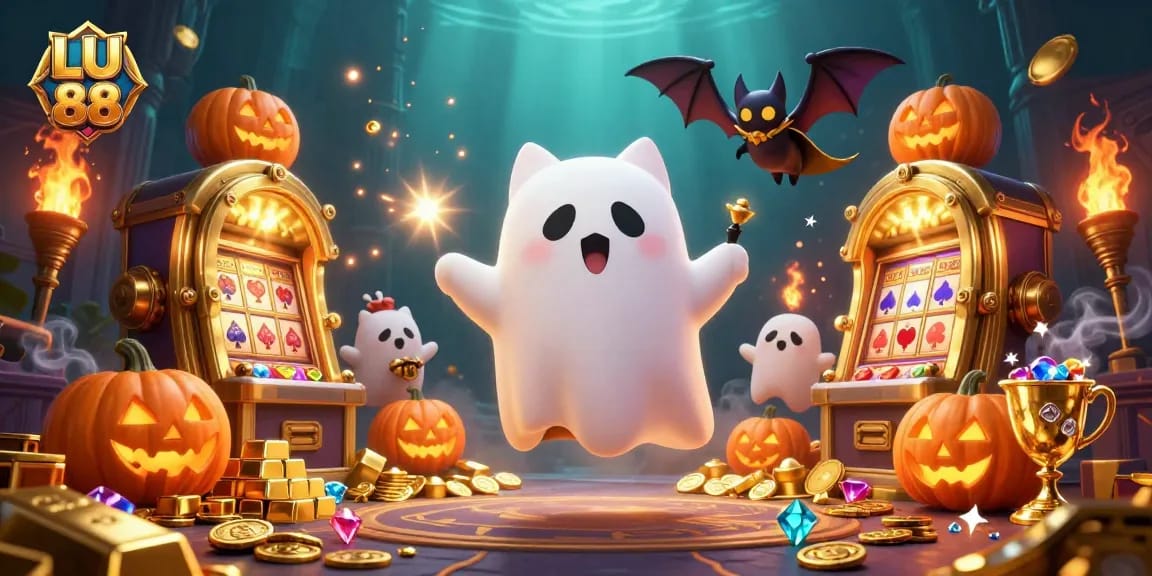 Engage with LU 88's vibrant casino atmosphere in a dynamic ghostly adventure