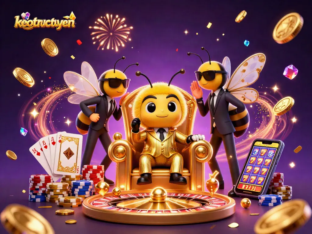 Experience gambling excitement with keotructuyen as the bumblebee mob boss leads the casino scene.