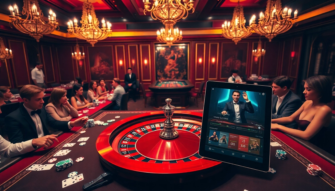 Experience the thrill of casino excitement at PS99, featuring vibrant roulette tables and lively betting action.