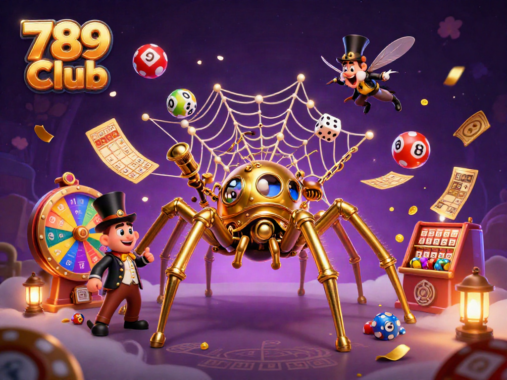 Experience thrilling gameplay at 789 Club with a dynamic steampunk-themed illustration showcasing casino atmosphere and excitement.