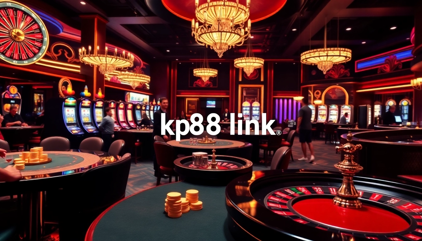 Experience the excitement of gambling at KP88 link with vibrant casino tables and thrilling game action.