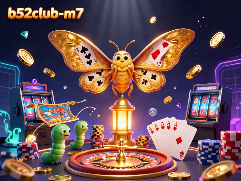 Experience thrilling games at b52club-m7 with dazzling golden visuals and dynamic casino elements.